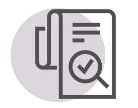An accounting icon for tax strategy and consulting from Bahn CPA.